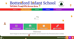 Desktop Screenshot of bottesfordinfants.co.uk